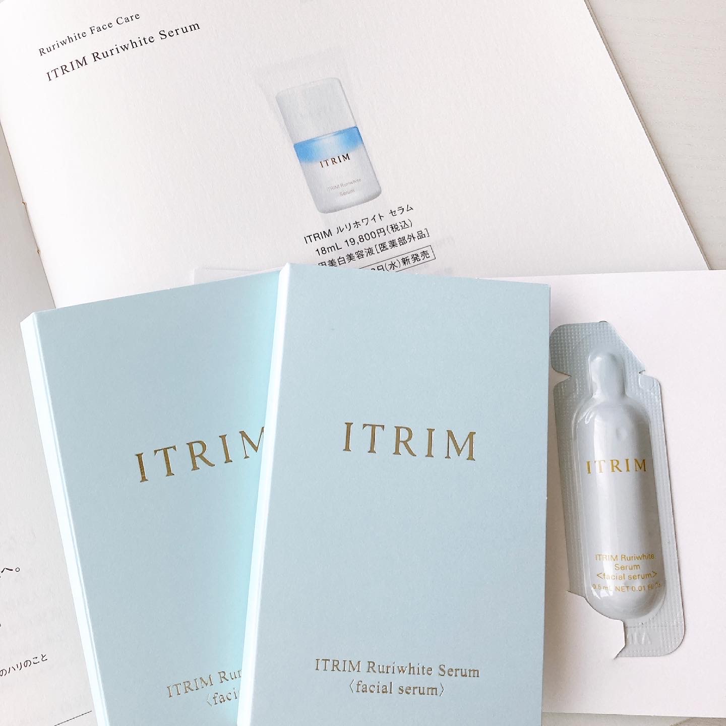 サイズ交換ＯＫ】 ITRIMルリホワイトローション、コットン、ヘアオイル