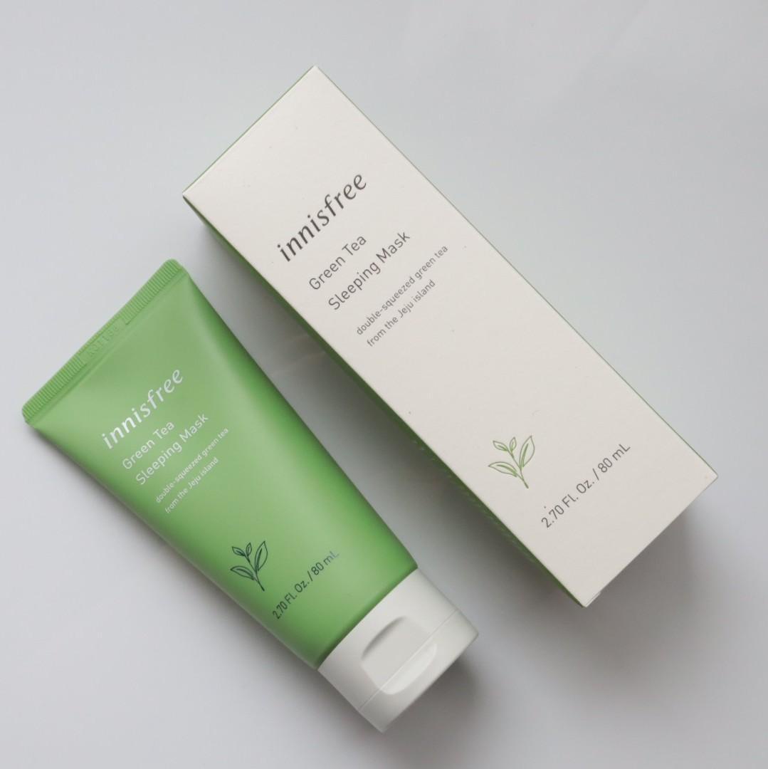 イニスフリー　innisfree グリーンティー　スリーピングマスク　パック