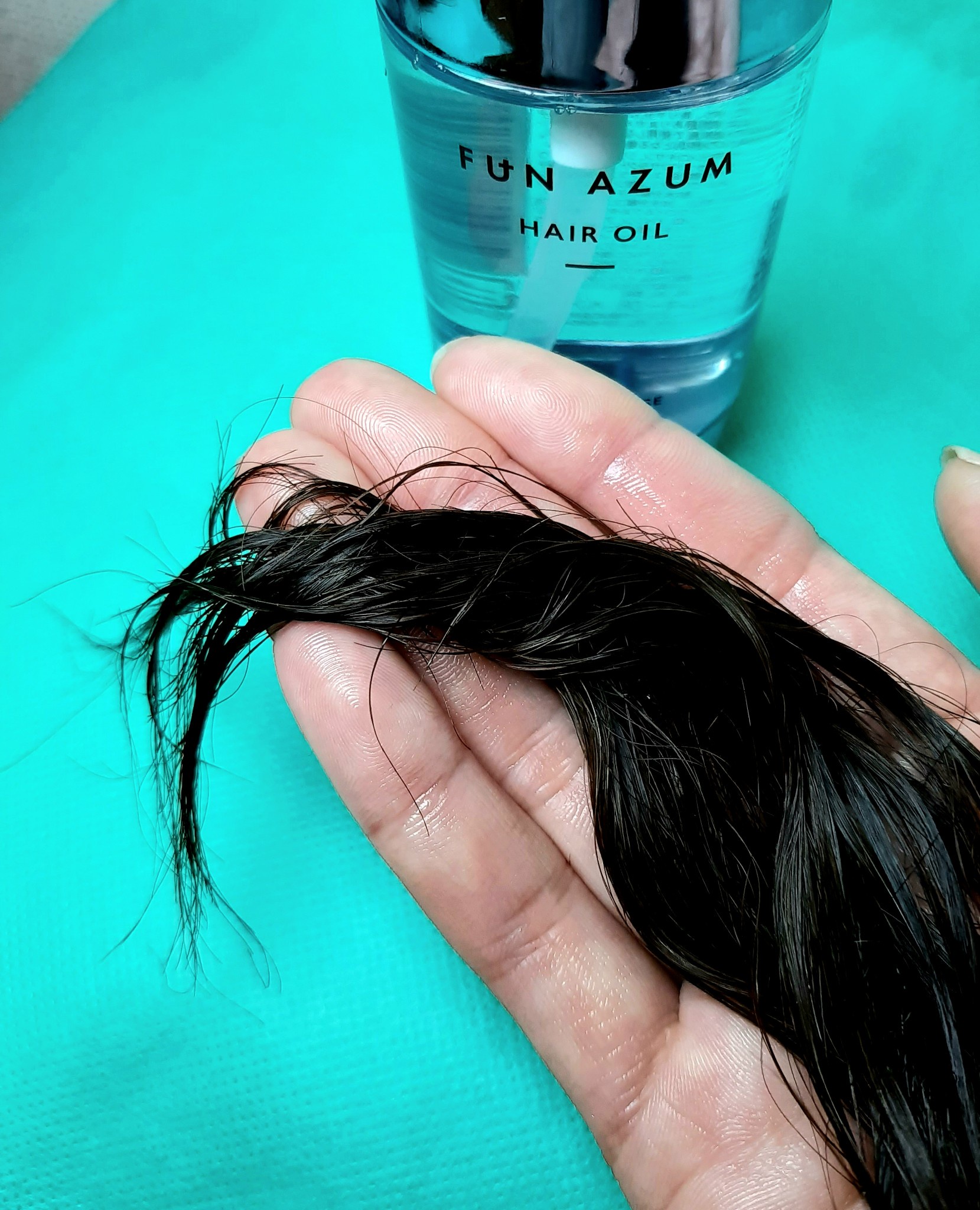 FUN AZUM(ファンアズム) / ファンアズム シルキー＆ダメージリペア ヘアオイルの口コミ写真（by pokupoku11さん  3枚目）｜美容・化粧品情報はアットコスメ