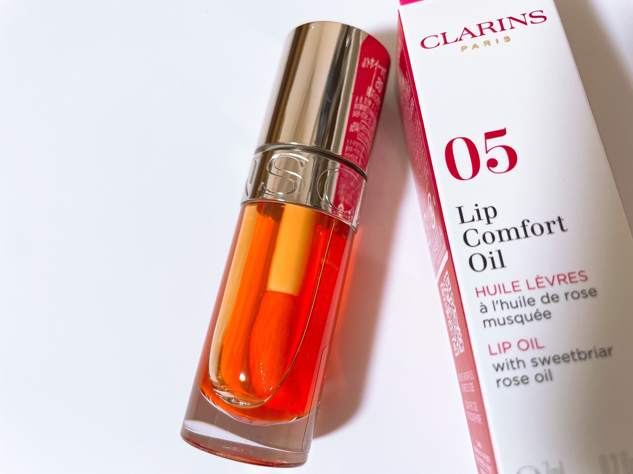 市場 クラランス Clarins Comfort 08 リップグロス メイクアップ 口紅 Oil 7ml # - Lip Strawberry