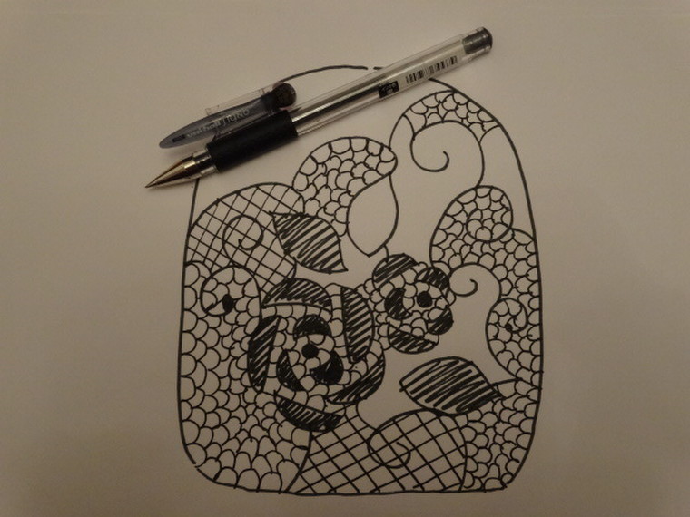 簡単 ペン De 手描き レース Babypinkmilkさんのブログ Cosme アットコスメ 簡単 ペン De 手描き レース Babypinkmilkさんのブログ Cosme アットコスメ