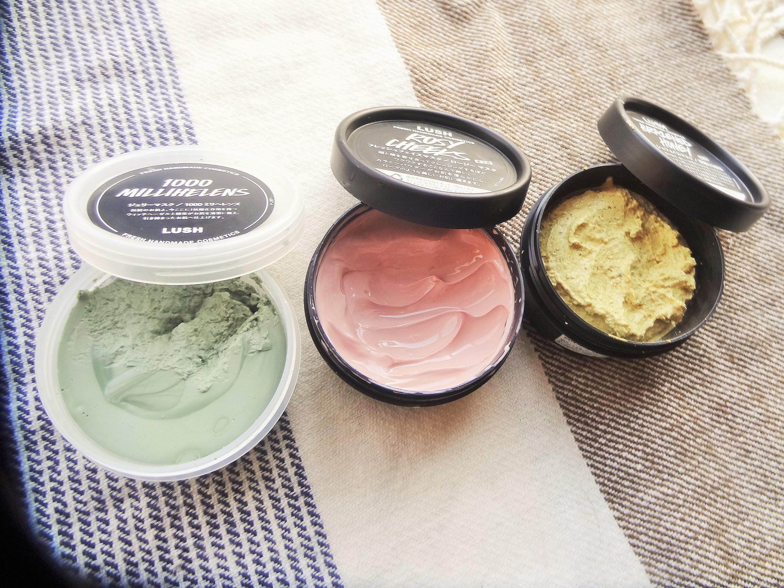 lush ショップ パック ニキビ