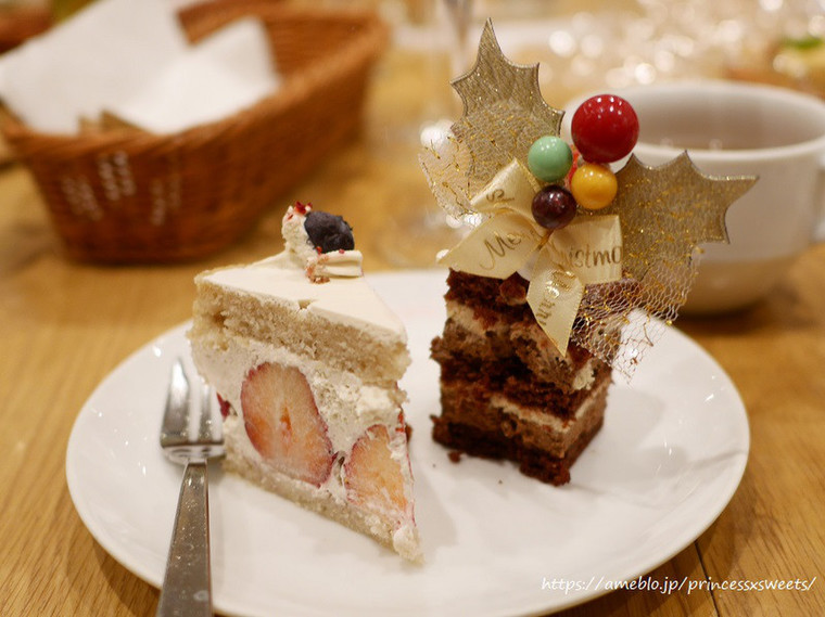 18クリスマスhibiyaディナーコースとクリスマスケーキ試食会 チャママクロビ めろめろりんさんのブログ Cosme アットコスメ