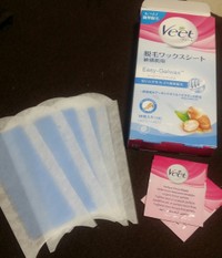 Veet ヴィート ヴィート 脱毛ワックスシート 敏感肌用の商品情報 美容 化粧品情報はアットコスメ