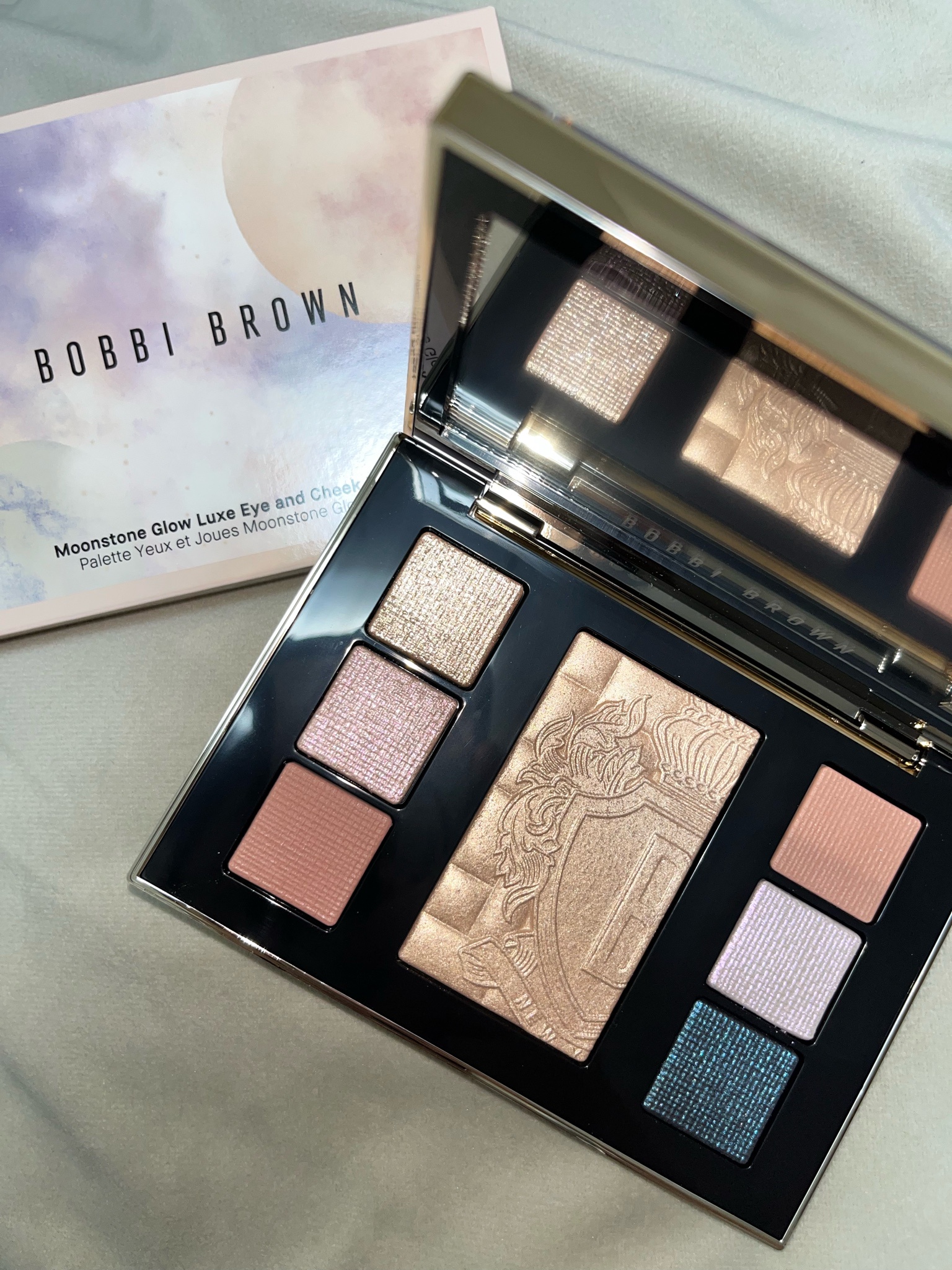 BOBBI BROWN⭐️ムーンストーングロウ リュクス アイu0026チーク