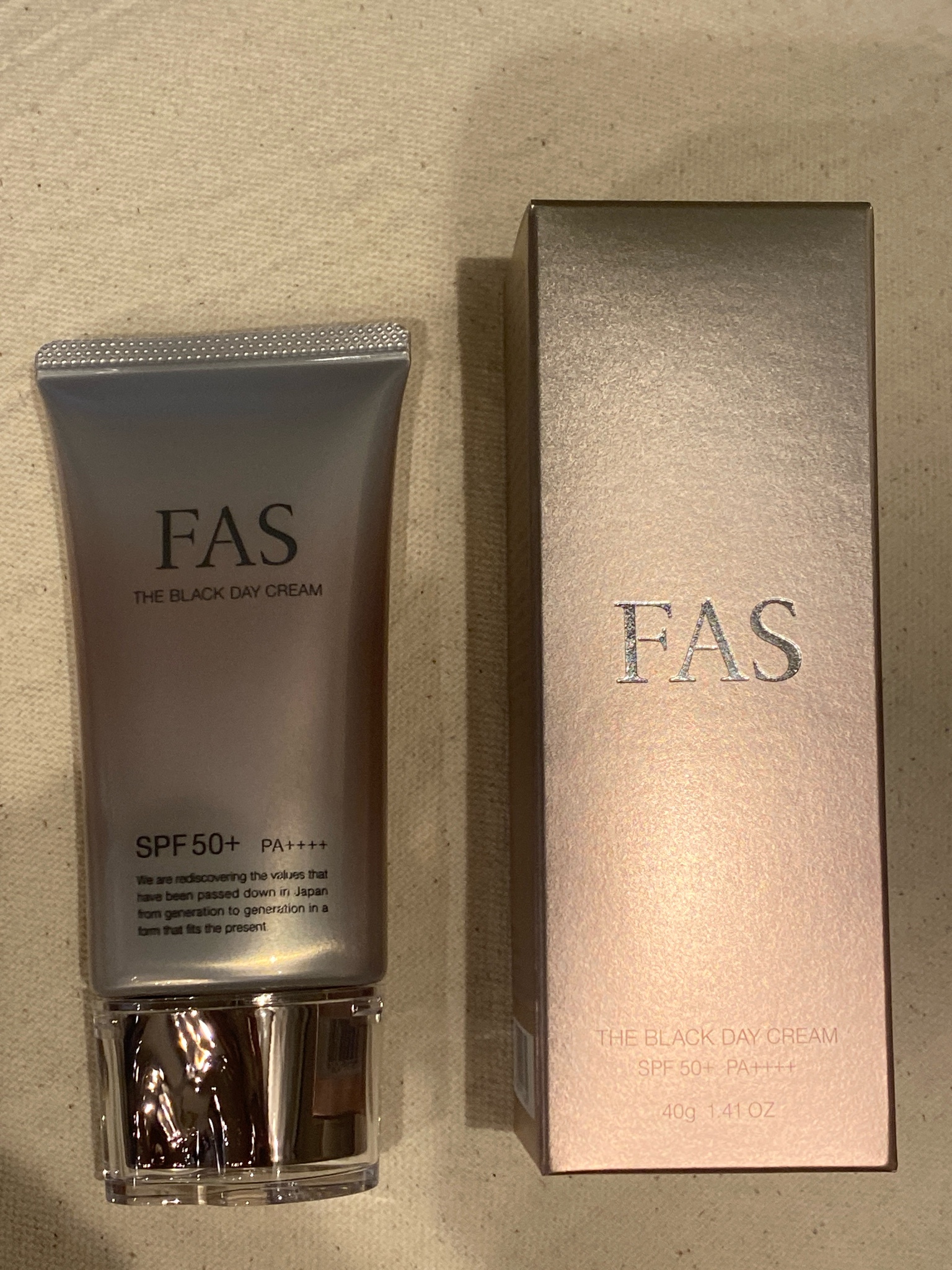 FAS / FAS ザ ブラック デイ クリームの公式商品情報｜美容