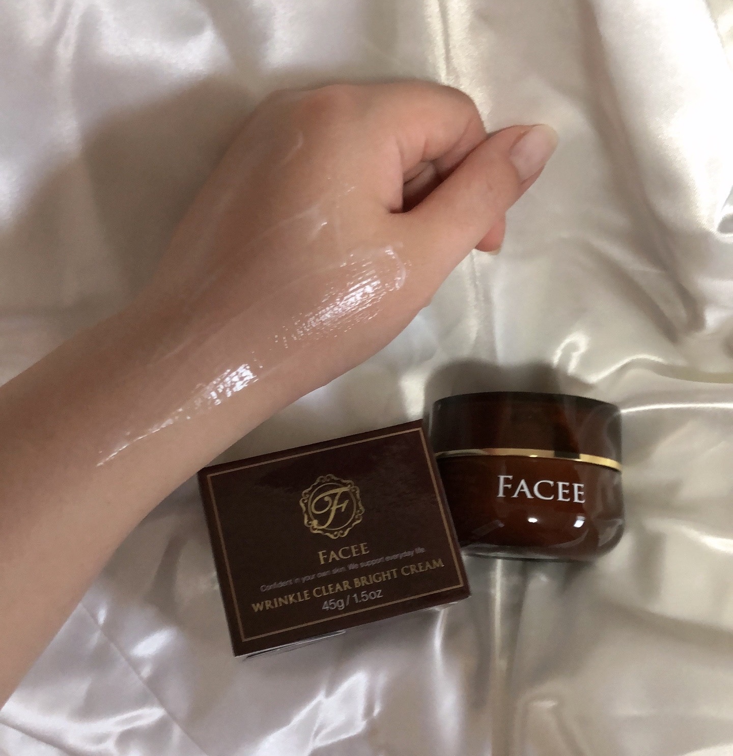 FACEE リンクルクリアブライトクリーム ジェル状クリーム 45g 2