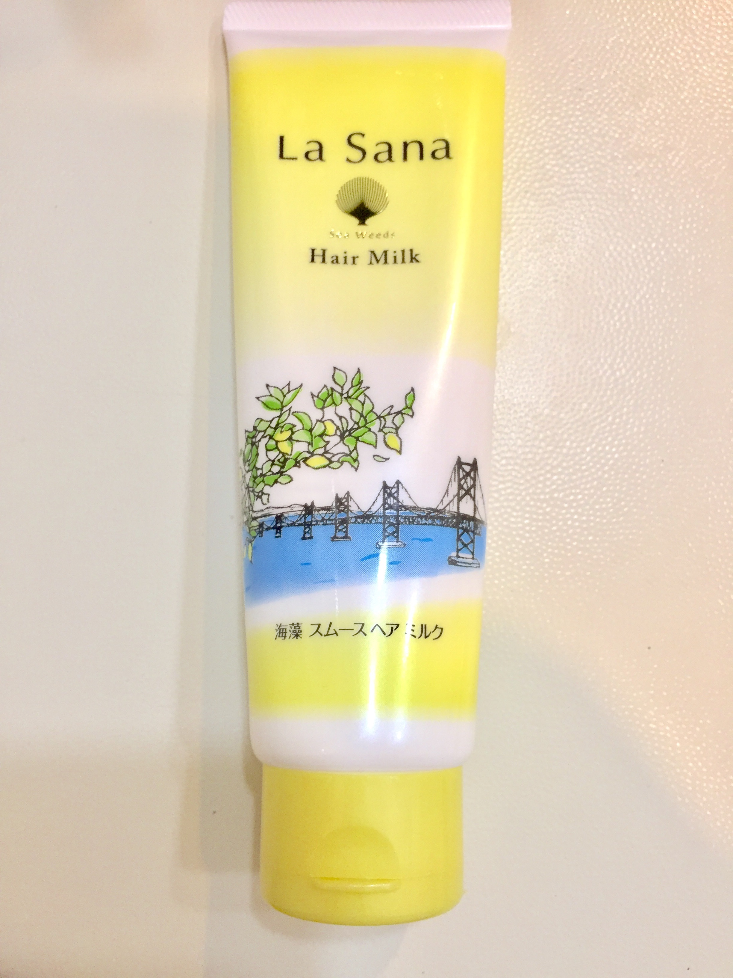 La Sana(ラサーナ) / 海藻 スムース ヘア ミルク 瀬戸内レモンの