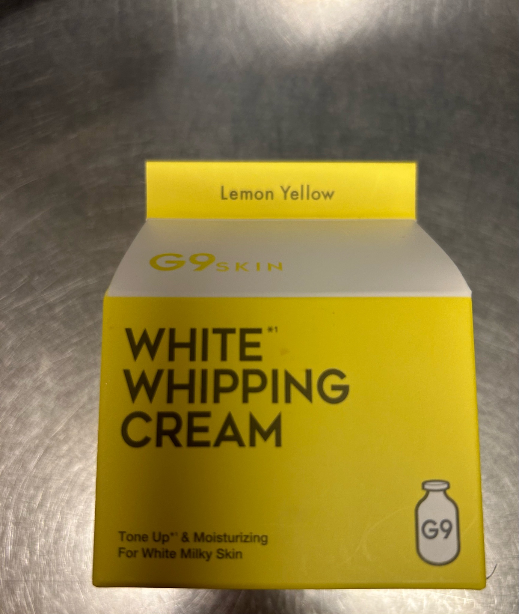 G9 SKIN / WHITE WHIPPING CREAM #LEMON YELLOWの公式商品情報｜美容