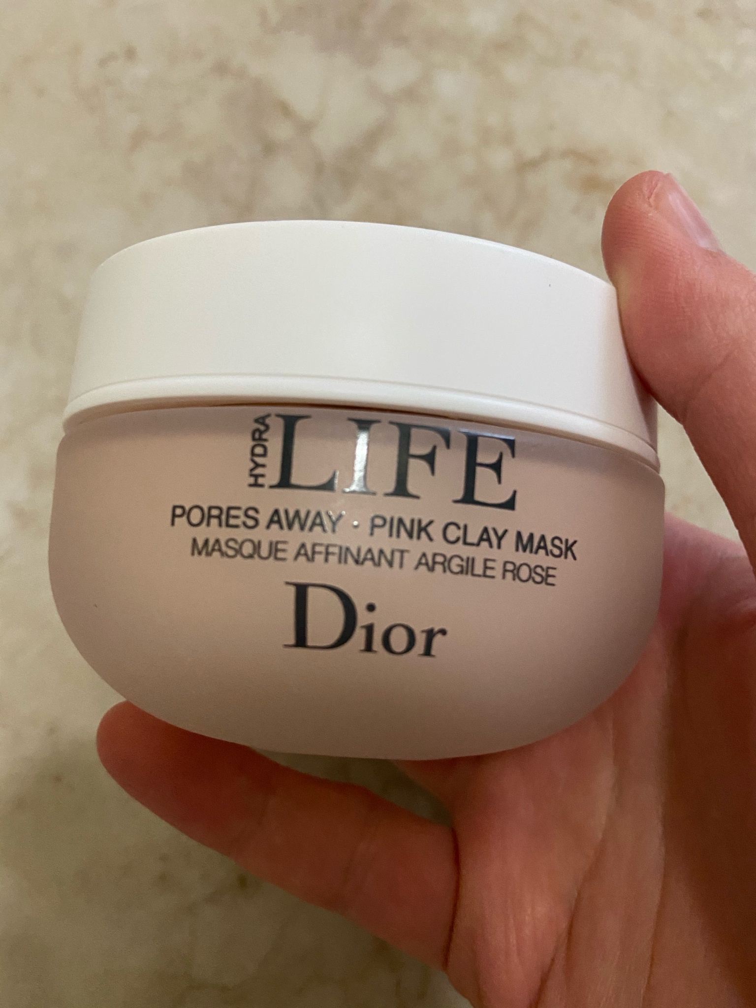 Dior ハイドラ ライフ ポア アウェイ ピンク クレー マスク