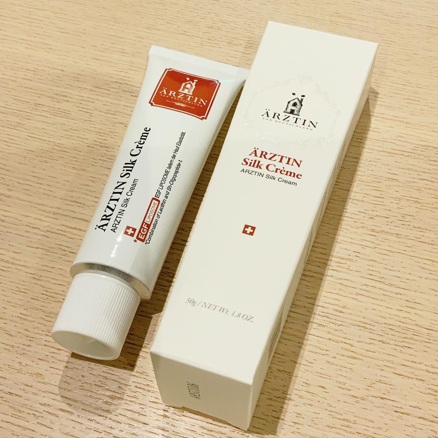 エルツティン シールドシルククリーム 50g ARZTIN - 基礎化粧品