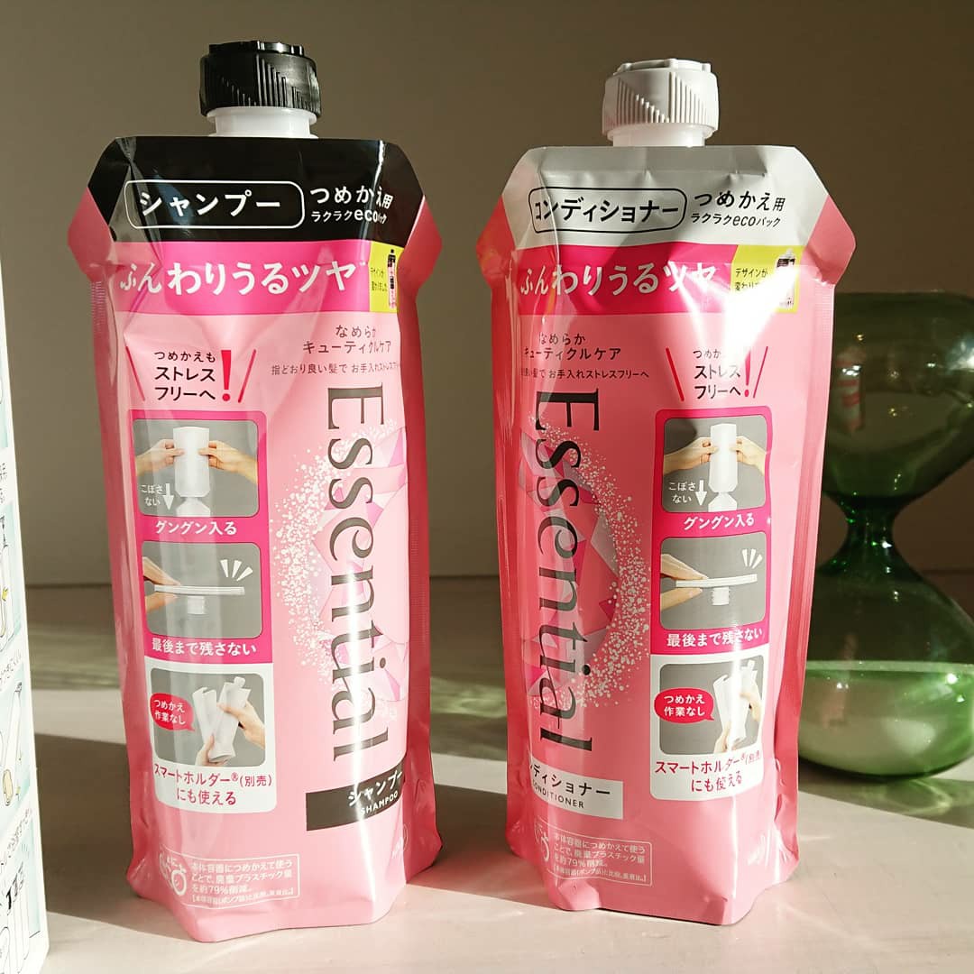 エッセンシャル ふんわりうるつや シャンプー＆コンディショナー