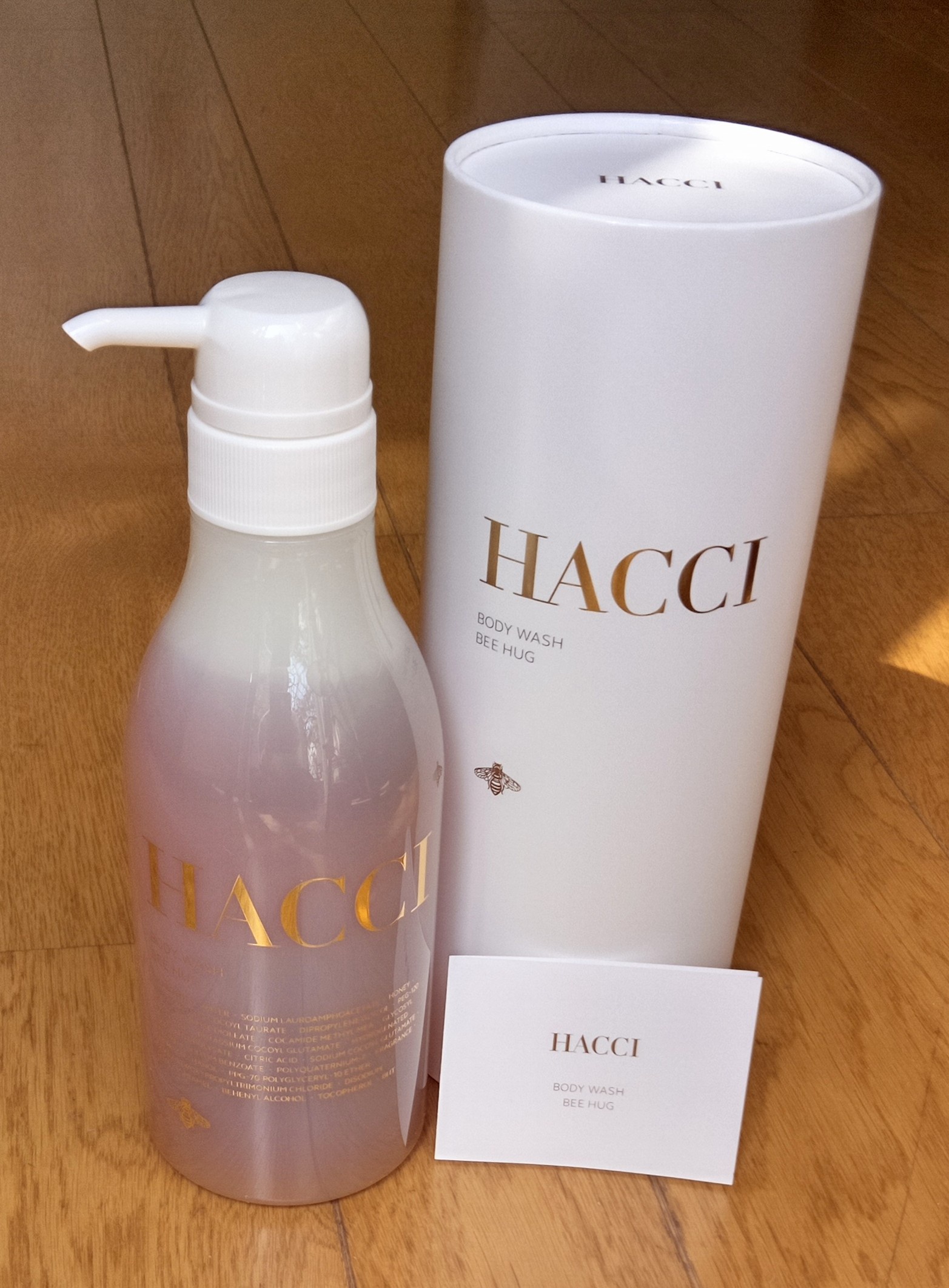 HACCI(ハッチ) / ボディウォッシュ Bee Hugの公式商品情報｜美容 ...