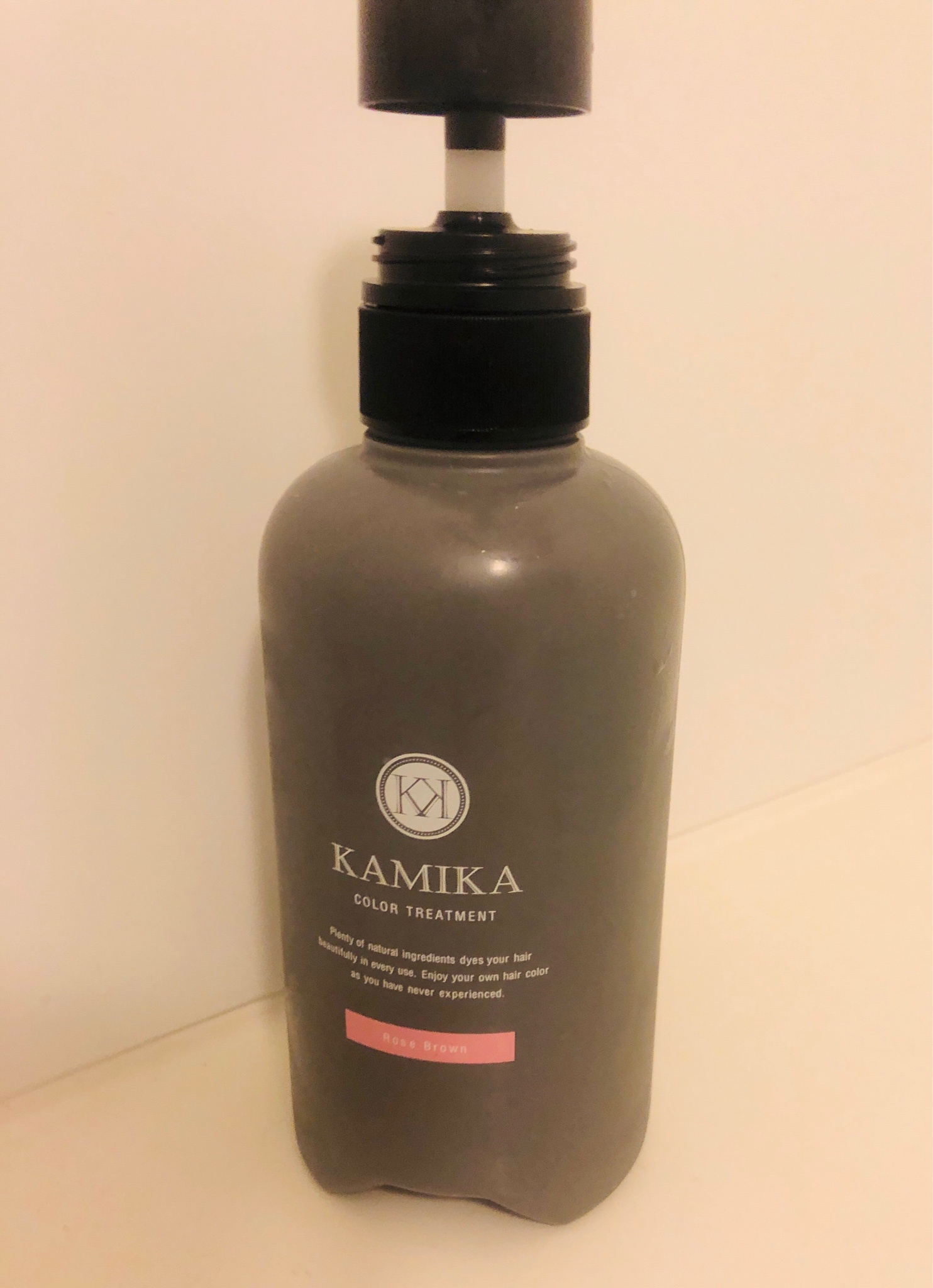 KAMIKA / 白髪染めカラートリートメント ローズブラウンの公式商品情報