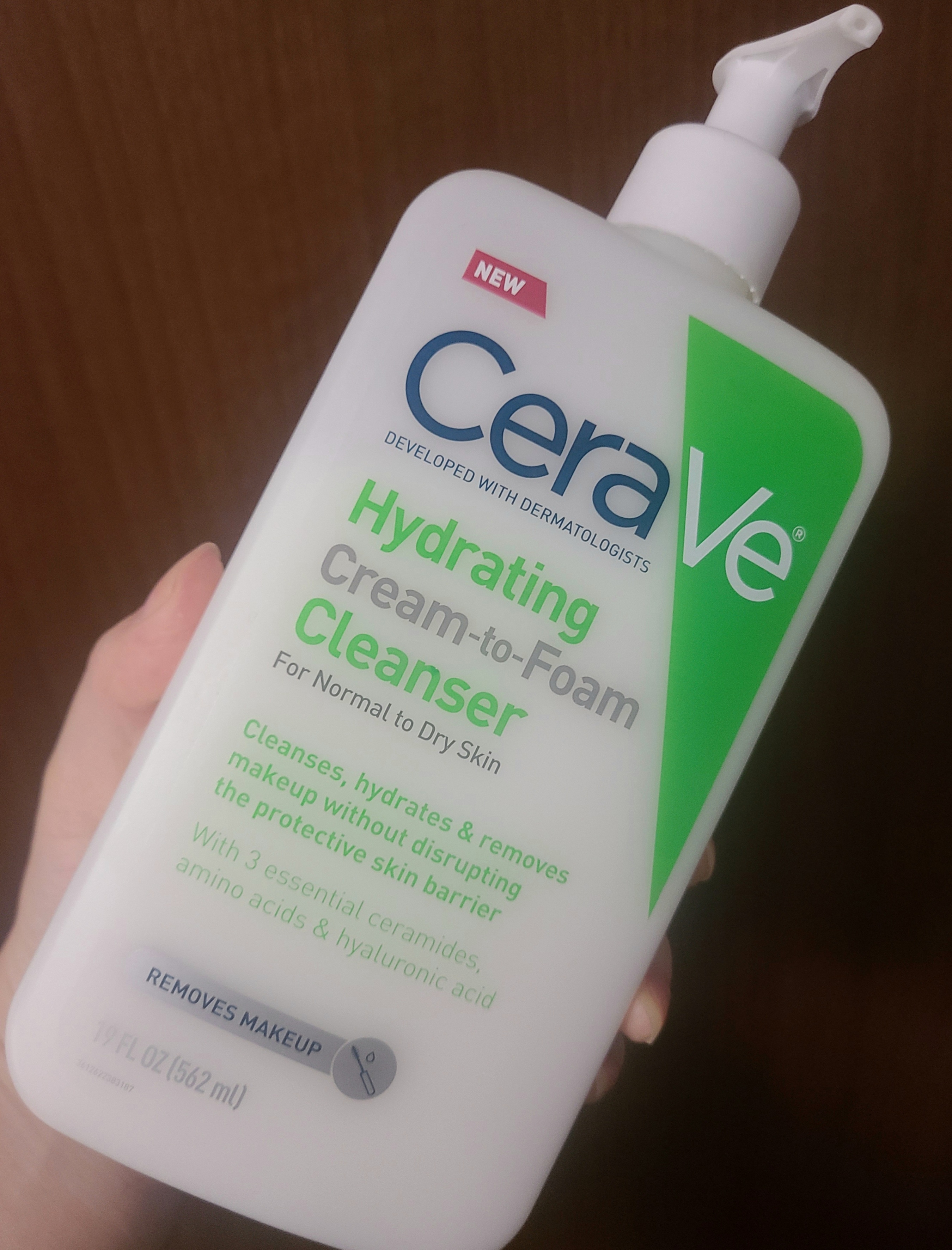 Cerave Foaming・Cream-To-FOAM Cleanser洗顔