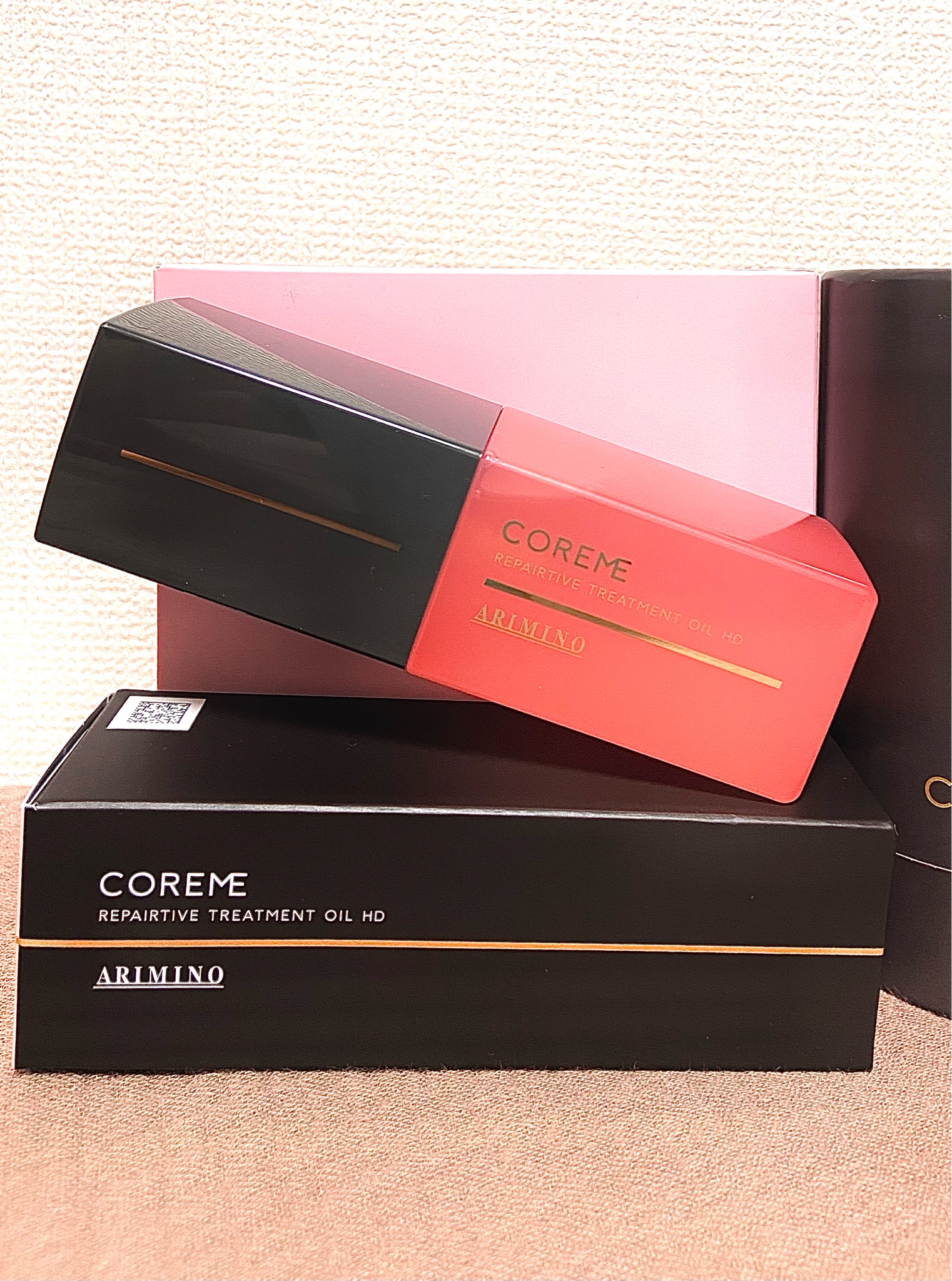 コアミー リペアティブ トリートメント オイル HD 試してみた】リペアティブ トリートメントオイル HD COREMEの