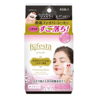 濃いメイクも毛穴詰まりもこすらずオフするクレンジングシート／ビフェスタ