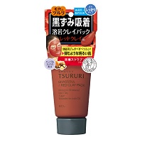 一度で明るいハリ肌に！レッドクレイ配合のトリートメントパック／ツルリ