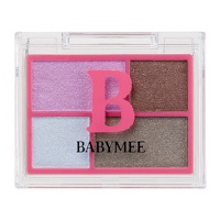 メイクのルールを気にせず自由に楽しむ4色入りキラキラシャドウ／BABYMEE