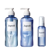 美容液成分配合の“うるおい美溶水シャンプー”で、艶めく美髪へ／Aquall