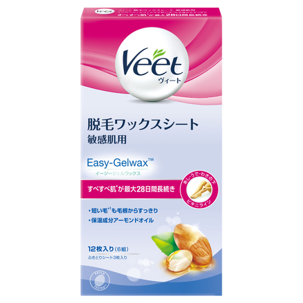 Veet（ヴィート） / ヴィート 脱毛ワックスシート 敏感肌用の公式商品