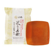 鶴の玉手箱 米ぬか石けん / 白鶴の化粧品