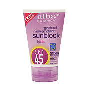 サンブロック キッズ Alba Botanica(アルバ ボタニカ）
