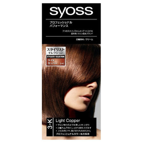 Syoss サイオス ヘアカラー クリーム 3 K ライトカッパーの商品情報 Syoss サイオス ヘアカラー クリーム 3 K ライトカッパーの商品情報