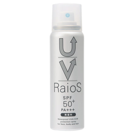 raios sunblock spray