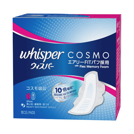 ウィスパー / コスモ吸収の公式商品情報｜美容・化粧品情報はアットコスメ