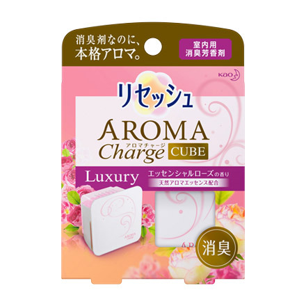 リセッシュ / アロマチャージ CUBE Luxury エッセンシャルローズの香り