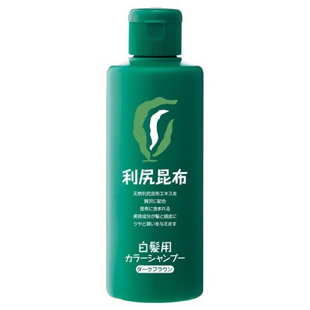 Amazon | 【 白髪用 】 利尻 炭酸 カラーシャンプー (ダーク