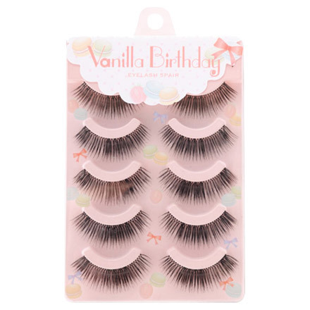 ヴァニラバースデー / Vanilla Birthday EYELASH No.5 どっさり