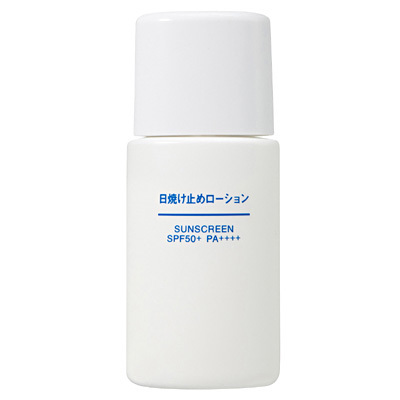 日焼け止めローション spf50 無印良品