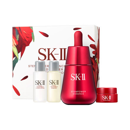 SK-II / Xmas ステムパワー エッセンス キット レッド フラワー