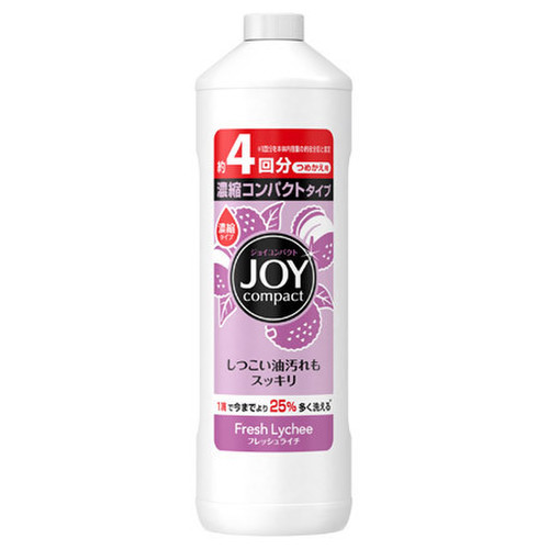 ジョイコンパクト つめかえ用 フレッシュライチの香り 615ml / ジョイ 商品写真