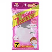 7DAYSマスクシルキータッチピンク やや小さめ 7枚入/フィッティ 商品写真