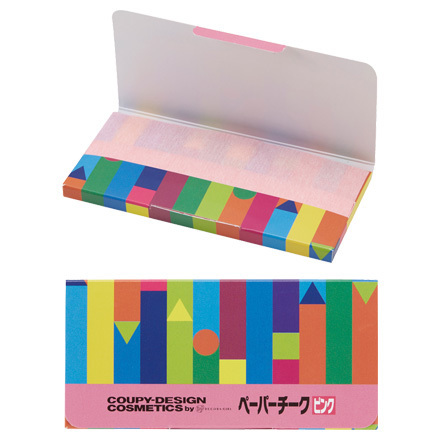 【セール 登場から人気沸騰】 デコラガール クーピー柄ペーパーチーク 幅広く 口紅