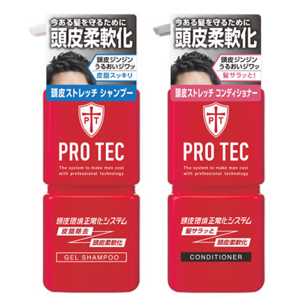 PRO TEC / 頭皮ストレッチシャンプー／コンディショナーの公式商品情報