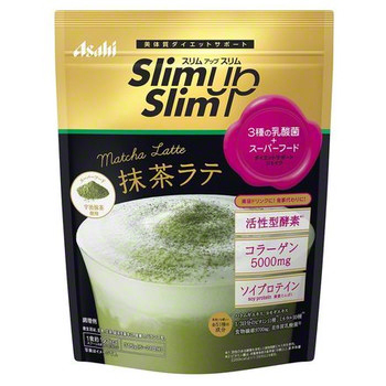 スリムアップスリム / 酵素+スーパーフードシェイク 抹茶ラテの