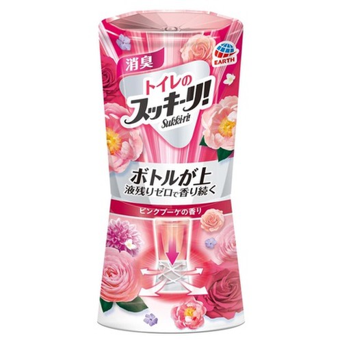 トイレのスッキーリ！Sukki-ri! ピンクブーケの香り / スッキーリ！sukki-ri! 商品写真