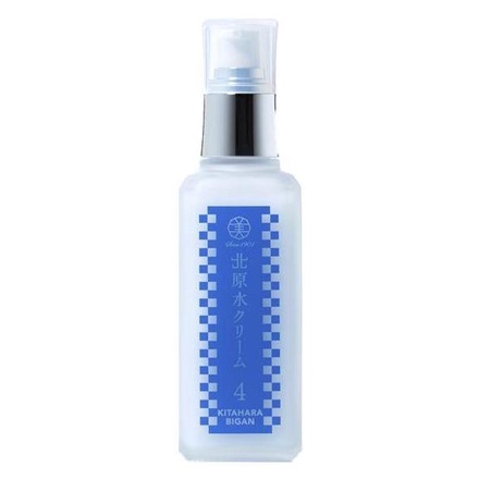レトロな化粧水の瓶 北原水クリーム