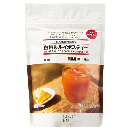 無印良品 / 好みの濃さで味わう 白桃＆ルイボスティーの公式商品情報