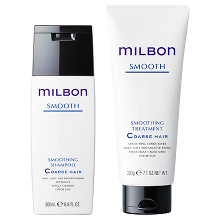 milbon / スムージングシャンプー／ トリートメント Coarse hairの公式 