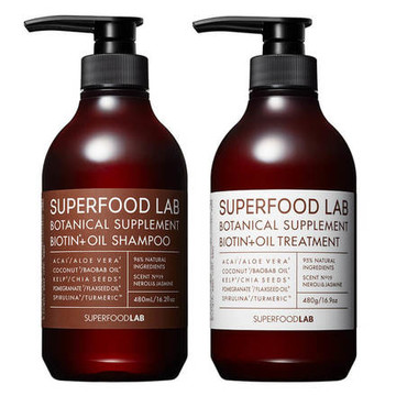 SUPERFOOD LAB（スーパーフード ラボ） BT +オイル シャンプー／トリートメントの公式商品情報｜美容・化粧品情報はアットコスメ