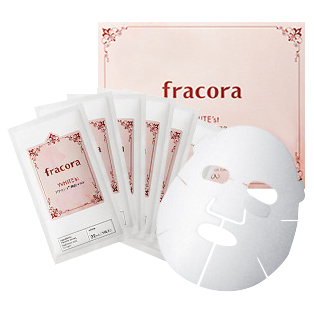 【値下げ】即購入可フラコラWHITE'st プラセンタ潤白マスク  1枚×200