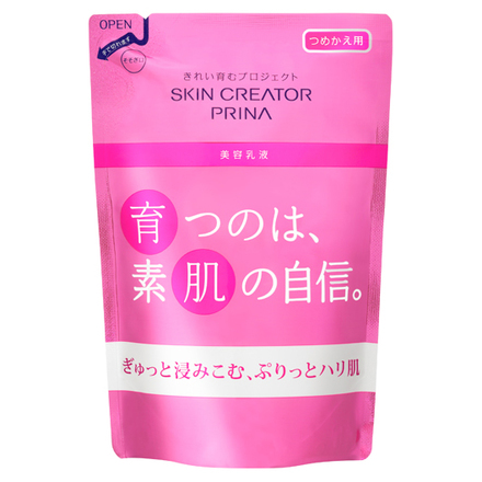 スキンクリエーター プリナ / エッセンスミルク つめかえ用の公式商品