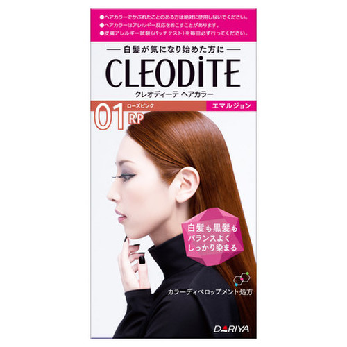 クレオディーテ ヘアカラー エマルジョン 01rp ローズピンクの公式商品画像 1枚目 美容 化粧品情報はアットコスメ