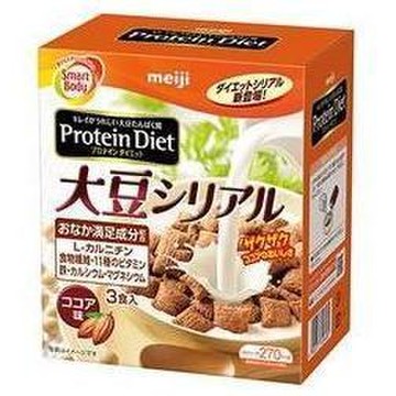 明治 スマートボディ プロテインダイエット 大豆シリアル ココア味の商品画像 1枚目 美容 化粧品情報はアットコスメ