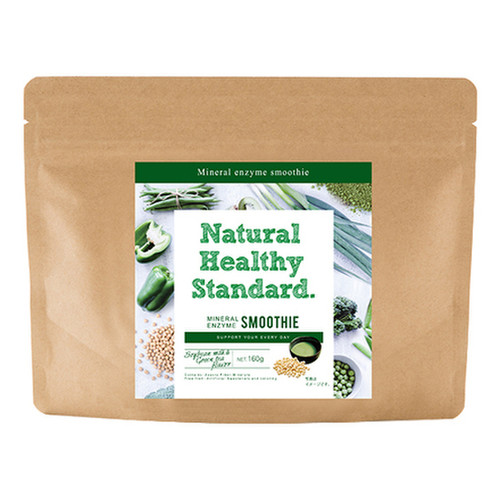 Natural Healthy Standard ナチュラル ヘルシー スタンダード ミネラル酵素スムージー 豆乳抹茶味 の商品情報 美容 化粧品情報はアットコスメ